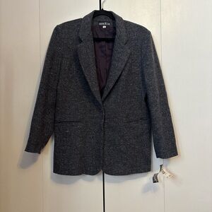 Amazing Grey, Blue, and Deep Purple Blazer